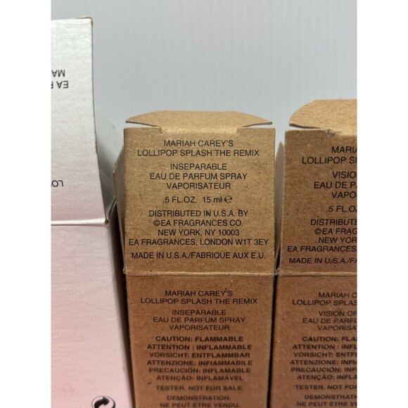 Mariah Carey Lollipop Splash The Remix Never Forget You ,Inseparable Vision Love - Picture 5 of 6